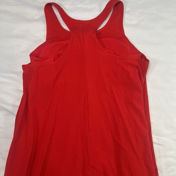Halara Dress Size S Red Breezeful Sleeveless Racerback Built In Bra Pockets NWT - Picture 10 of 15